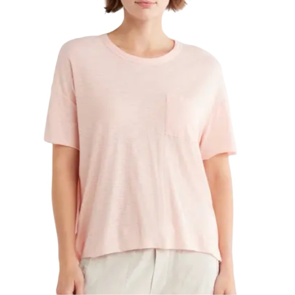 NEW James Perse Crewneck Pocket Tee Shirt Cotton Modal Blend JP Size 3 Size L